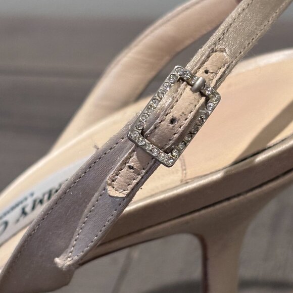 Jimmy Choo Pavel Crystal Sandals - Picture 8 of 16